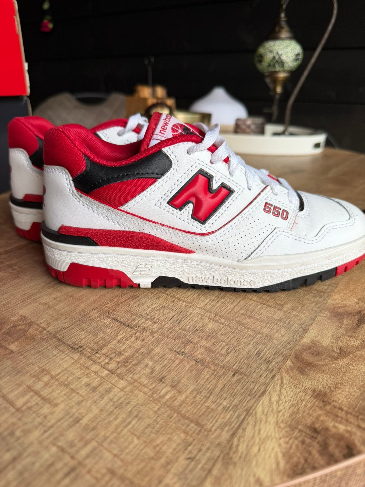 New balance, Wit, Ophalen of Verzenden, Sneakers of Gympen, Zo goed als nieuw