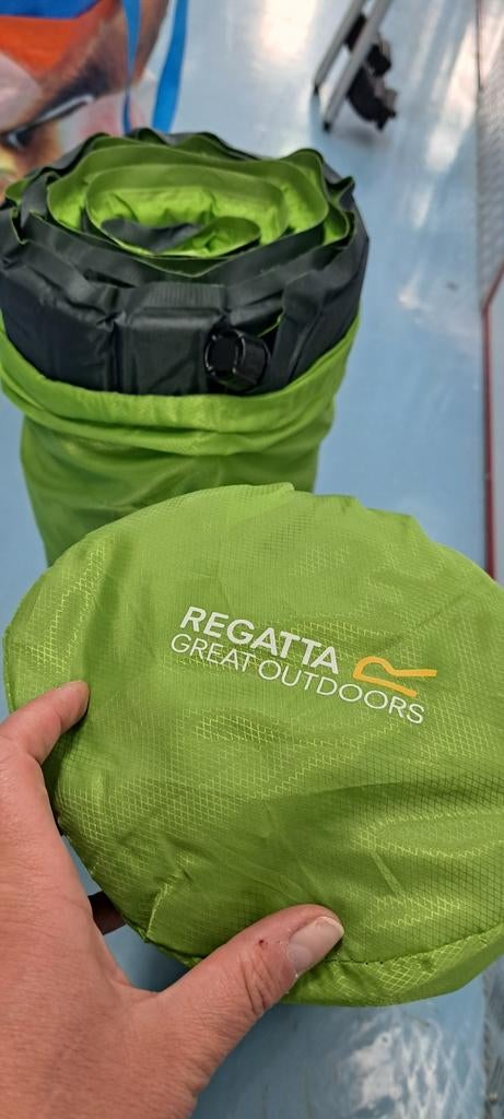 3x Regatta Napa 5 Mat Slaapmat - Groen (190x55x5 cm), Ophalen of Verzenden, Zo goed als nieuw