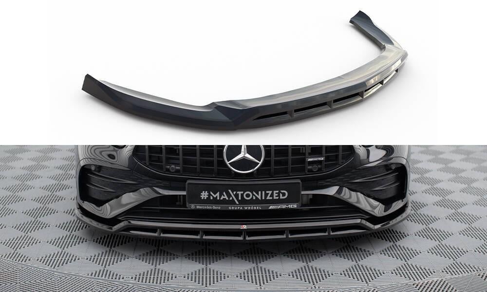 Voorlip sideskirt diffuser spoiler Mercedes AMG A35 W177 23+, Auto diversen, Tuning en Styling, Ophalen of Verzenden