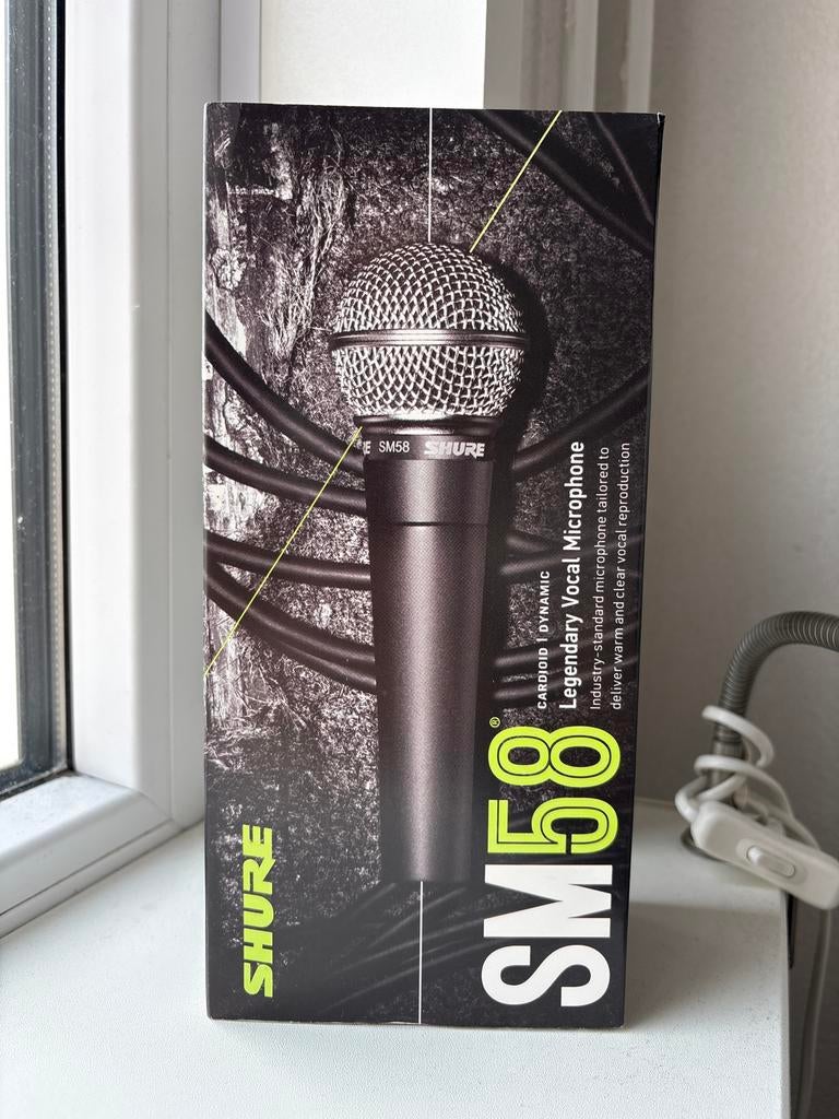 Shure SM58, Ophalen of Verzenden, Nieuw, Zangmicrofoon
