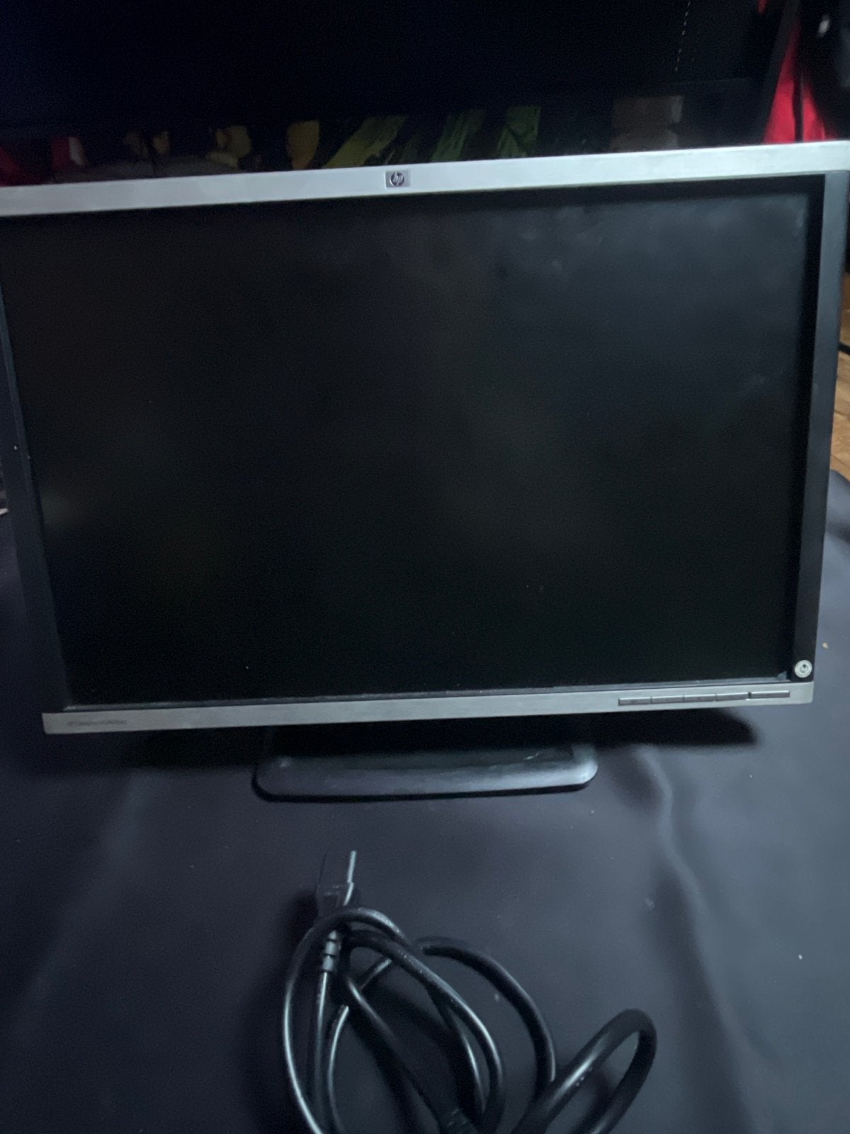 HP 27 inch Full HD Monitor - Kantelbaar, 60Hz, Computers en Software, Monitoren, Gebruikt, Kantelbaar, Full HD, Ophalen of Verzenden
