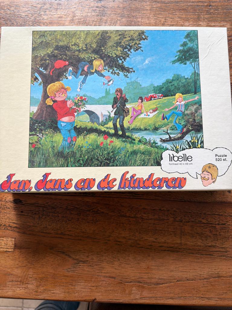 Jan, Jans en de kinderen puzzel - 520 stukjes, Hobby en Vrije tijd, Denksport en Puzzels, Ophalen of Verzenden, 500 t/m 1500 stukjes