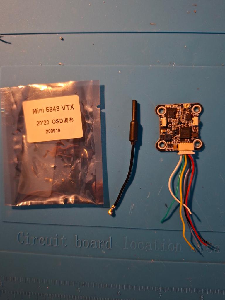 Mini 5848 VTX 20*20 OSD Video Zender voor FPV Drones, Ophalen of Verzenden