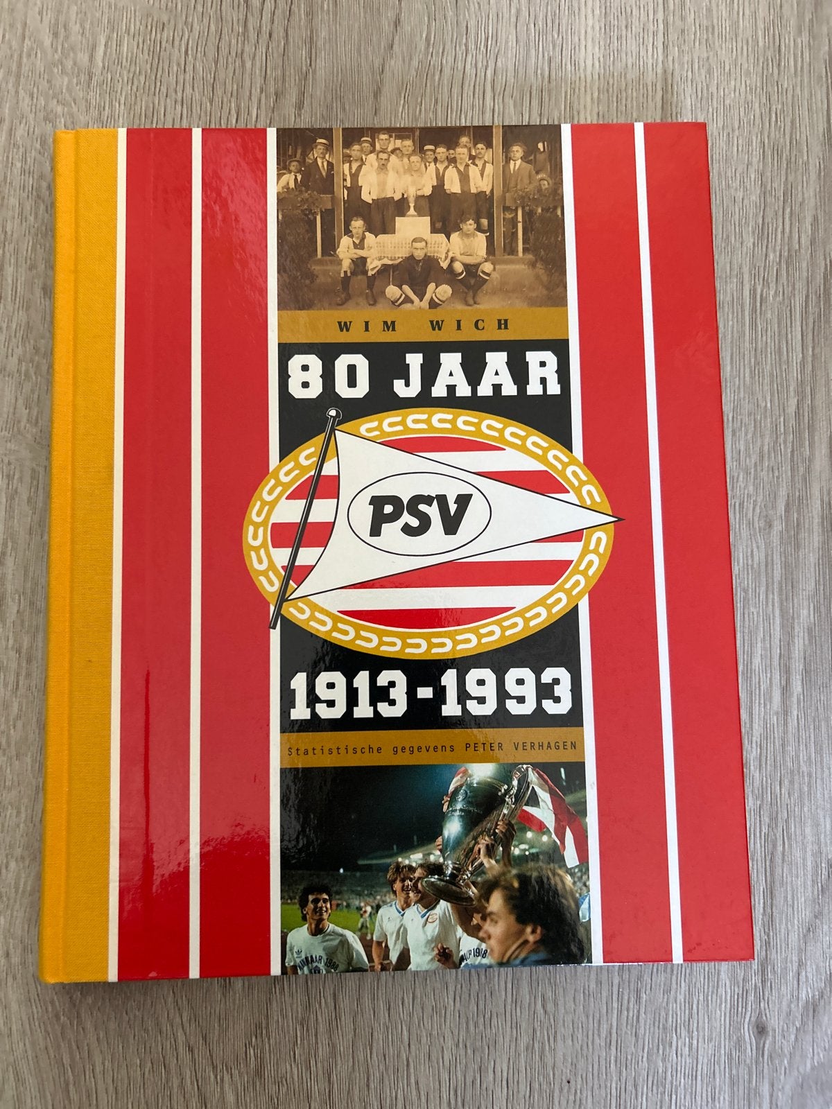 PSV 80 Jaar: 1913-1993 Jubileumboek, Ophalen of Verzenden, Zo goed als nieuw, Balsport