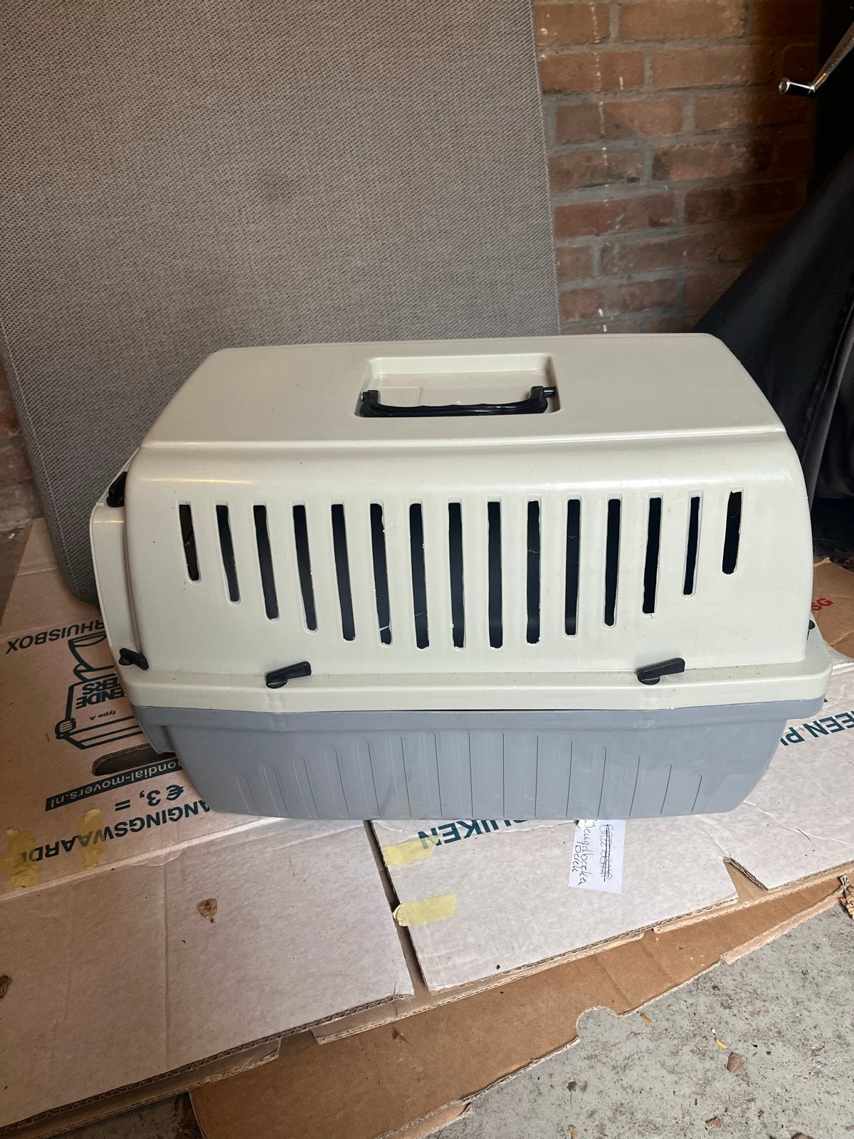 Reismand kat/konijn/cavia, Dieren en Toebehoren, Ophalen, Gebruikt