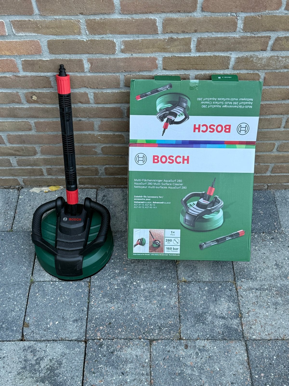Bosch Terrasreiniger AquaSurf 280, Tuin en Terras, Ophalen, Nieuw, Elektrisch