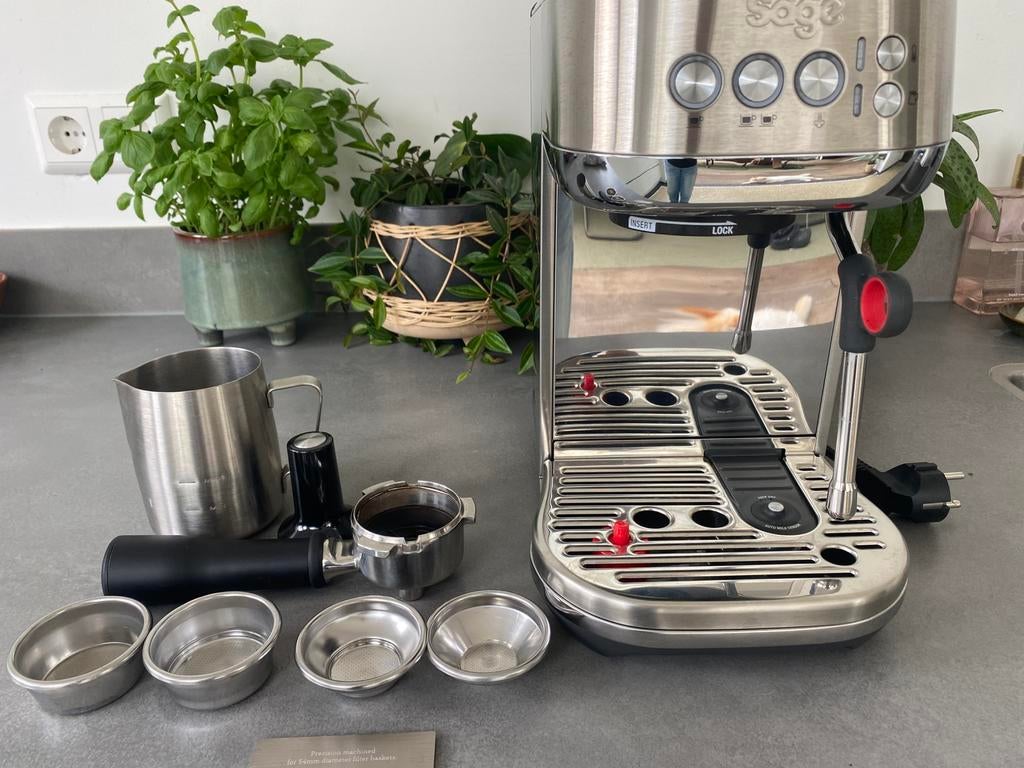 Sage bambino espresso machine, Witgoed en Apparatuur, Koffiezetapparaten, Ophalen, Zo goed als nieuw, Espresso apparaat