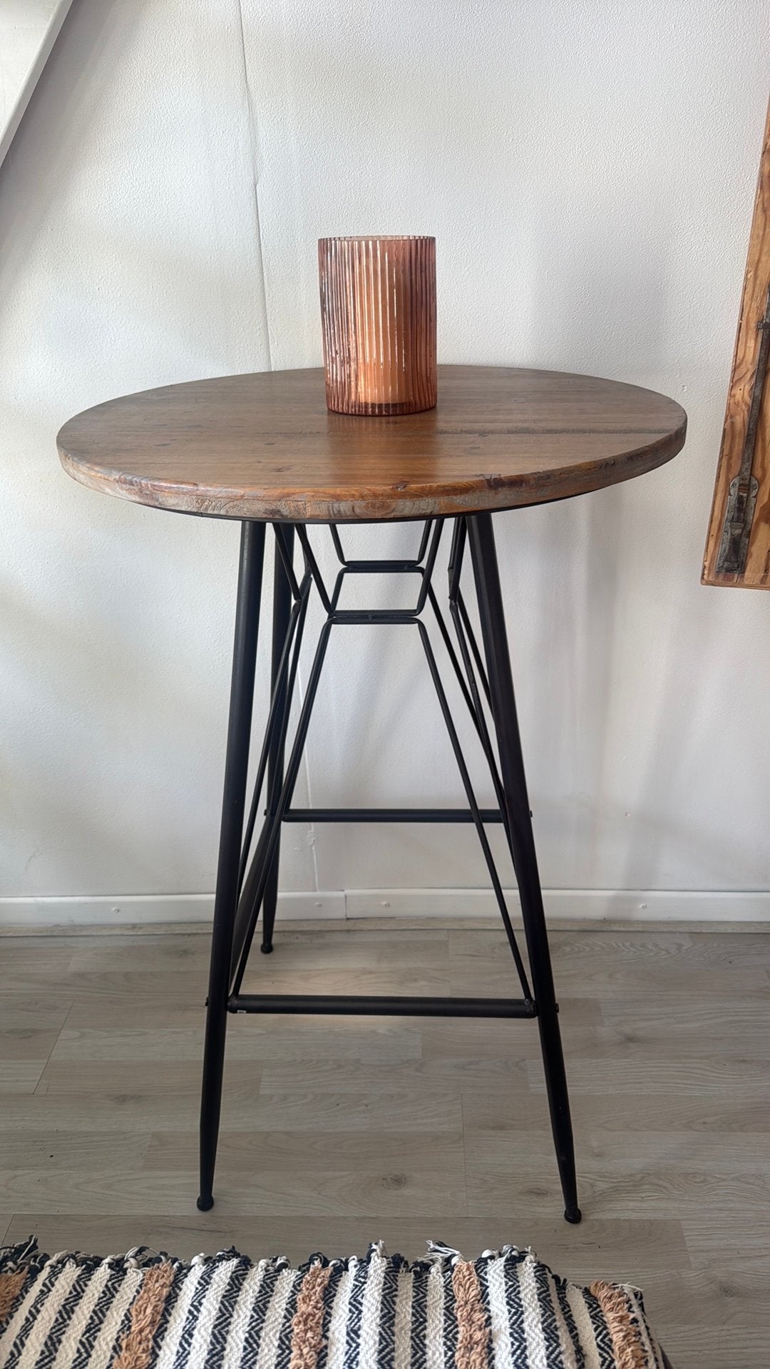 Sta tafel hout, Ophalen, Zo goed als nieuw