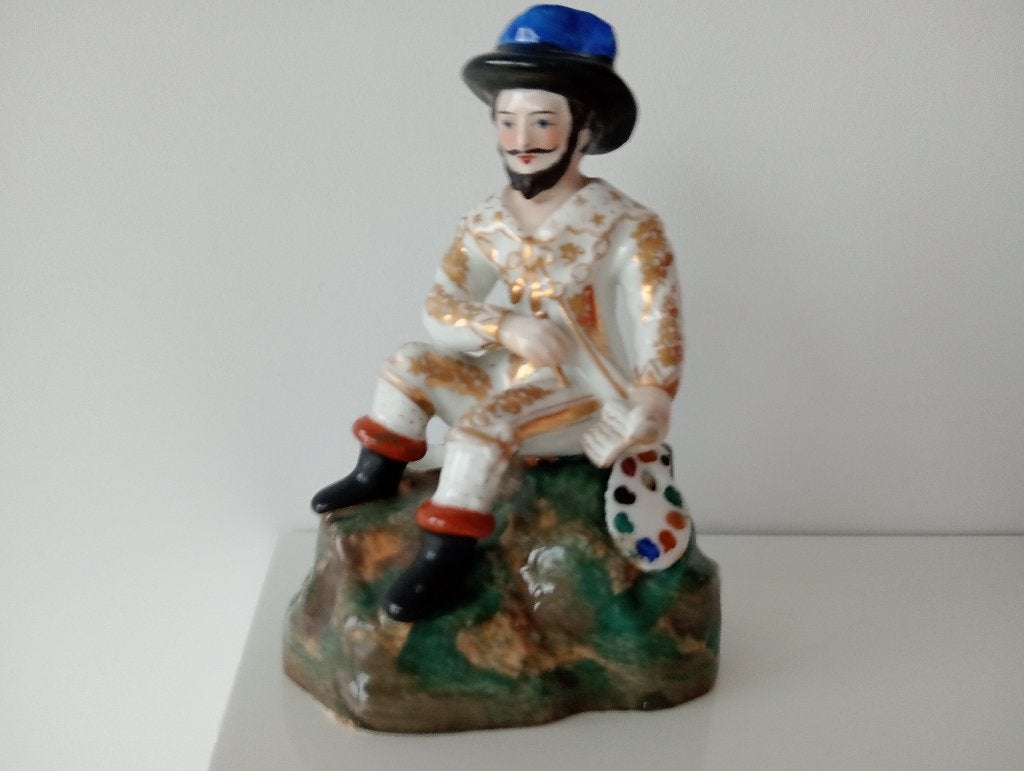Antiek beeldje ca.14x10x7cm, Antiek en Kunst, Ophalen