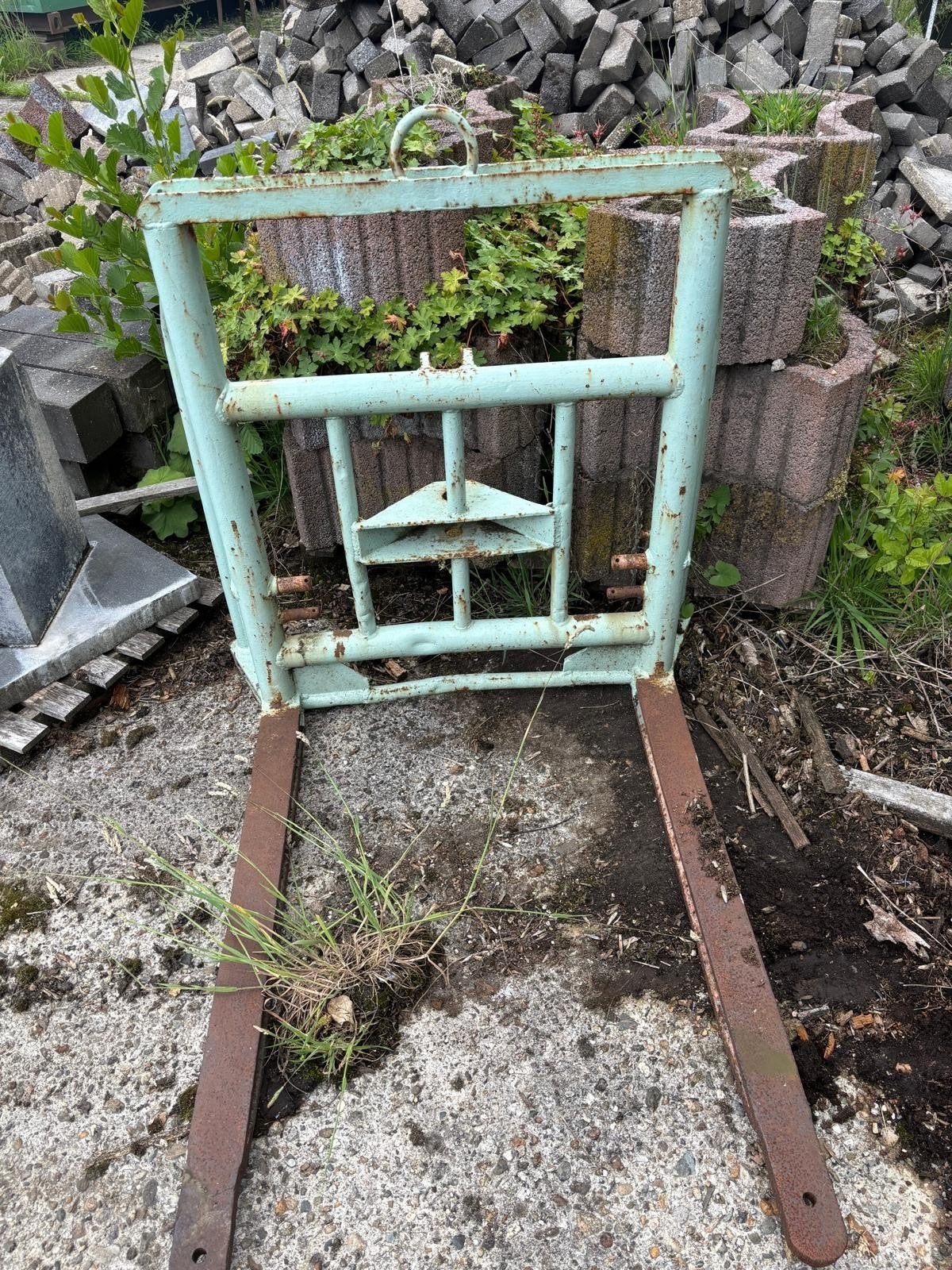 Palet vork voor tractor/ shovel, Ophalen
