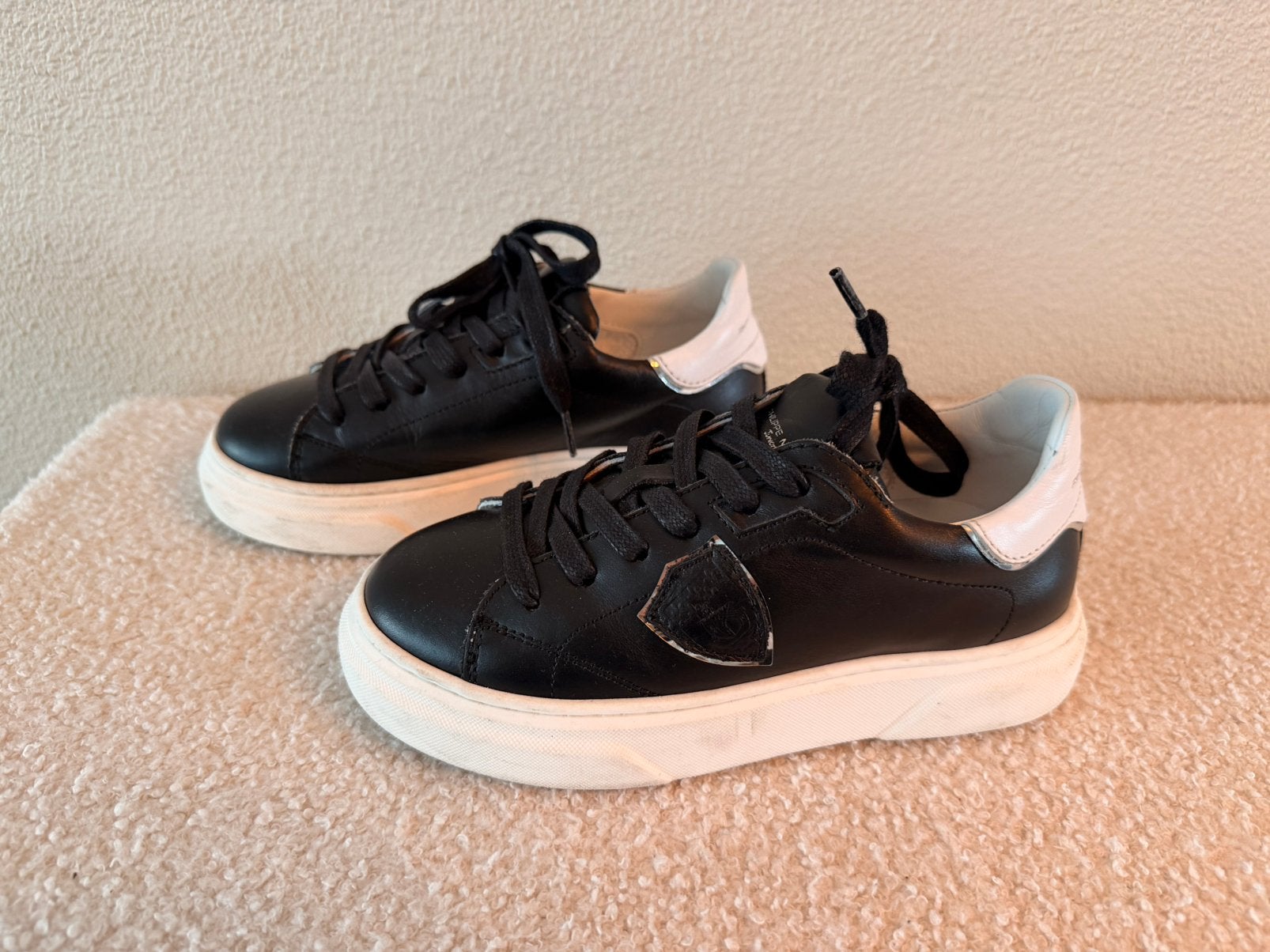 Philipp Plein sneakers maat 32– zwart/wit zeer nette staat, Ophalen of Verzenden, Zo goed als nieuw, Jongen of Meisje, Schoenen