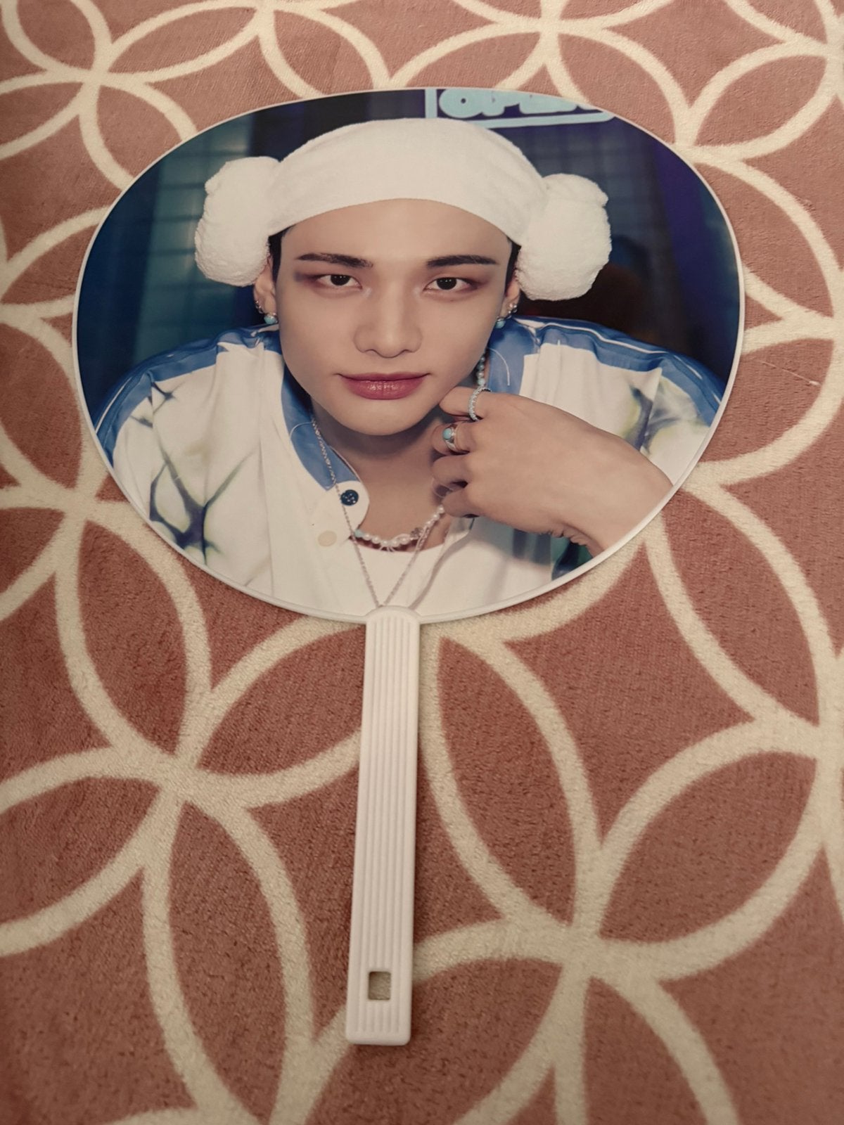 Stray Kids SKZ Sauna Hyunjin image picket, Ophalen of Verzenden, Zo goed als nieuw, Foto of Kaart