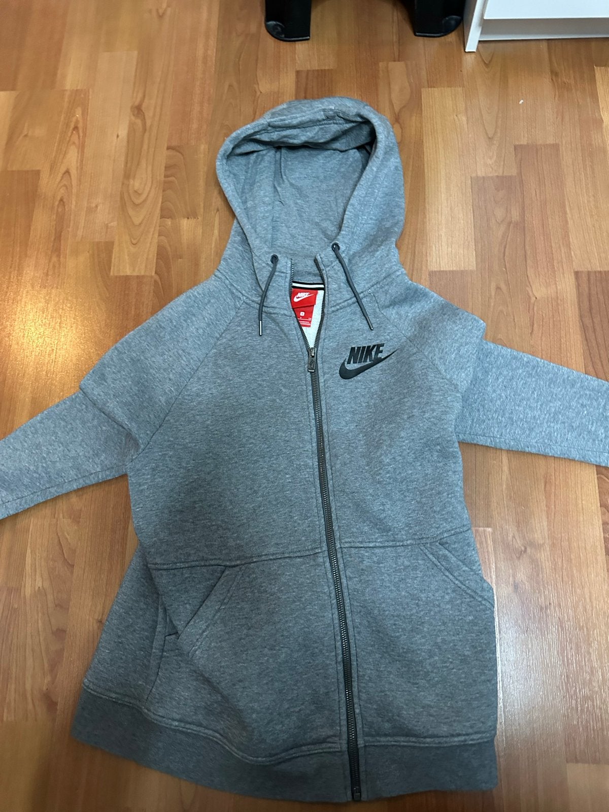 Nike vest maat S grijs, Verzenden, Gedragen, Maat 36 (S), Grijs
