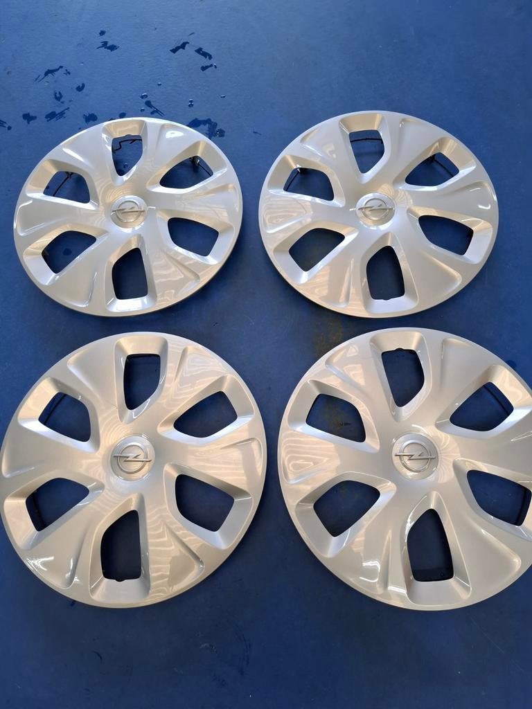 Opel Karl 14 inch 4x wieldop, Auto diversen, Wieldoppen, Ophalen of Verzenden, Zo goed als nieuw