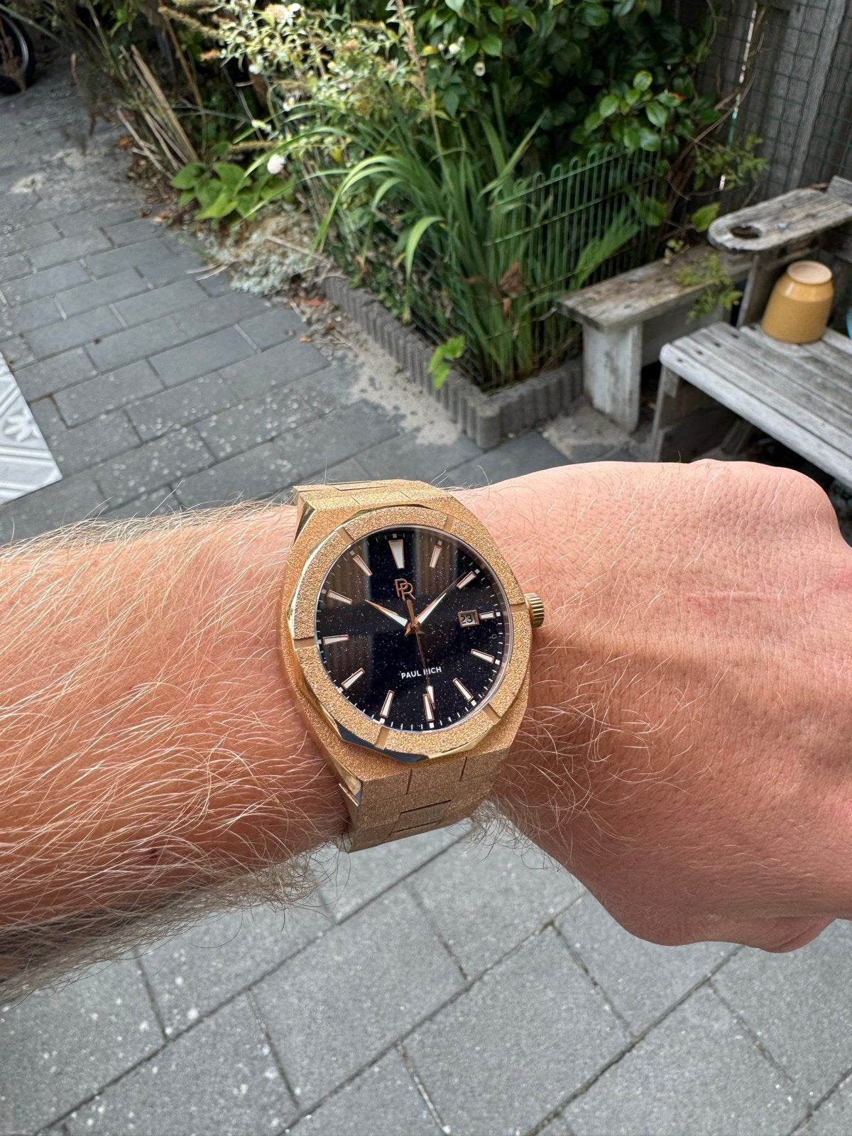 Paul Rich Stardust 45mm Automatic Horloge - Rosé Goud, Overige merken, Overige materialen, Polshorloge, Ophalen of Verzenden