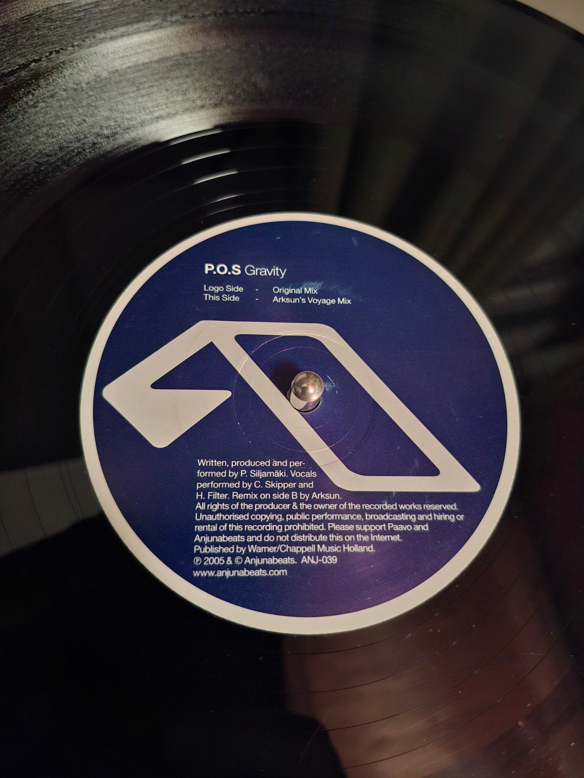 P.O.S. - Gravity, Gebruikt, Trance, Ophalen of Verzenden, EP
