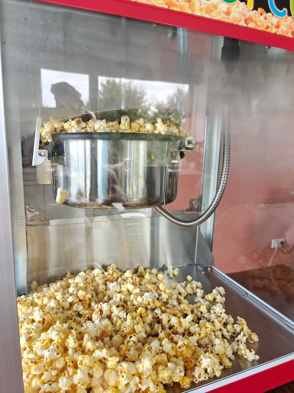 Popcornkar huren - popcornmachine - Aanbieding inclusief 40, Ophalen