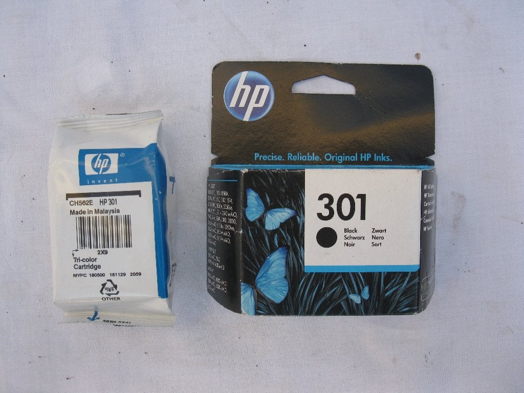 Inktpatroon cartridge HP 301 2 x, Ophalen of Verzenden, Nieuw