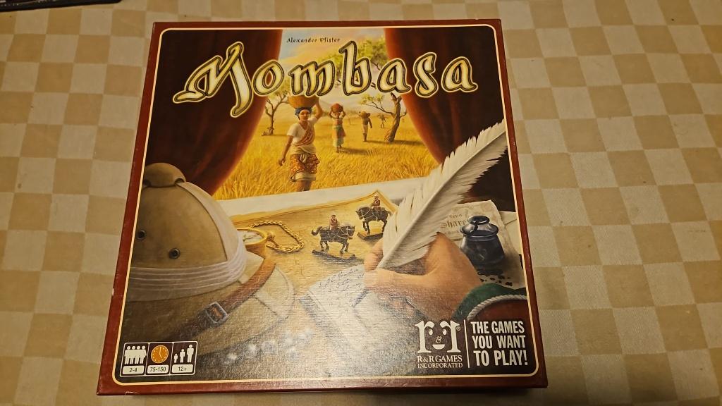 bordspel engelse editie Mombasa strategiespel, Vijf spelers of meer, Ophalen of Verzenden, Nieuw