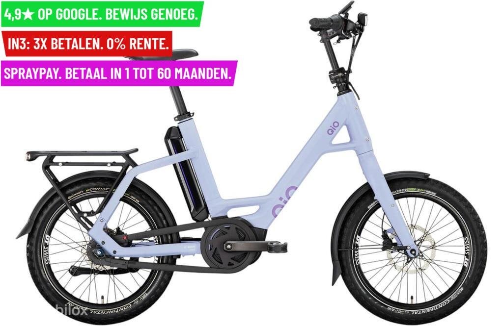 QiO Electric compact EINS AP-8 1 20"/48cm/8 Levering, Fietsen en Brommers, Elektrische fietsen, 9713 Bv Groningen, Nieuw, Facebikenl@gmail.com