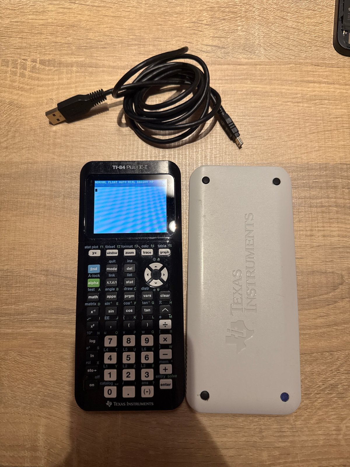 Texas Instruments TI-84 Plus CE-T, Ophalen of Verzenden, Grafische rekenmachine, Gebruikt