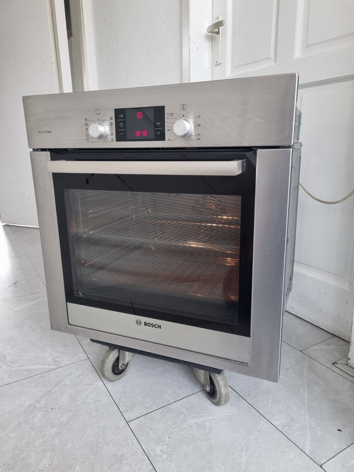 Bosch Inbouw Oven 60x60 - Perfect Werkend, Gebruikt, Oven, Hete lucht, Inbouw
