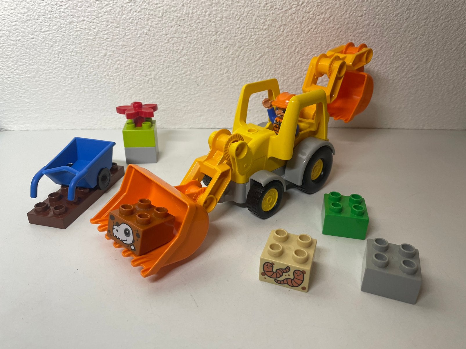 Duplo 10811 Graaflaadmachine, Ophalen of Verzenden, Gebruikt, Duplo
