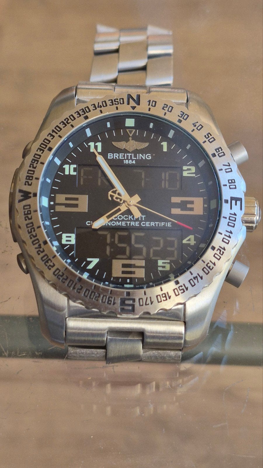 Breitling Cockpit B50, Sieraden, Tassen en Uiterlijk, Horloges | Heren, Staal, Breitling, Polshorloge, Nieuw