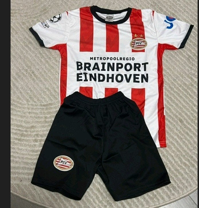 PSV voetbaltenue Veerman 23 - Kinderen met handtekening, Ophalen of Verzenden, Nieuw, PSV, Jongen of Meisje