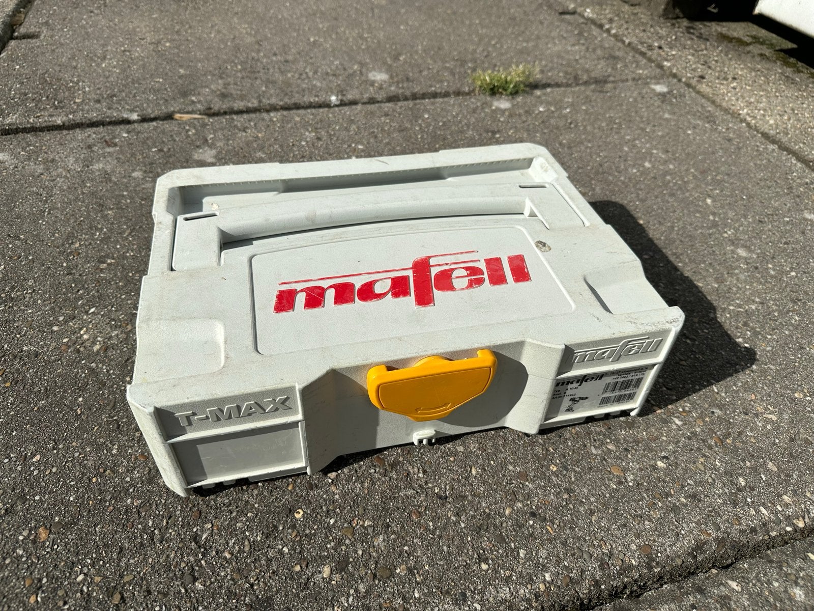 Mafell Systainer met inzet voor A10M schroefmachine, Ophalen, Gebruikt