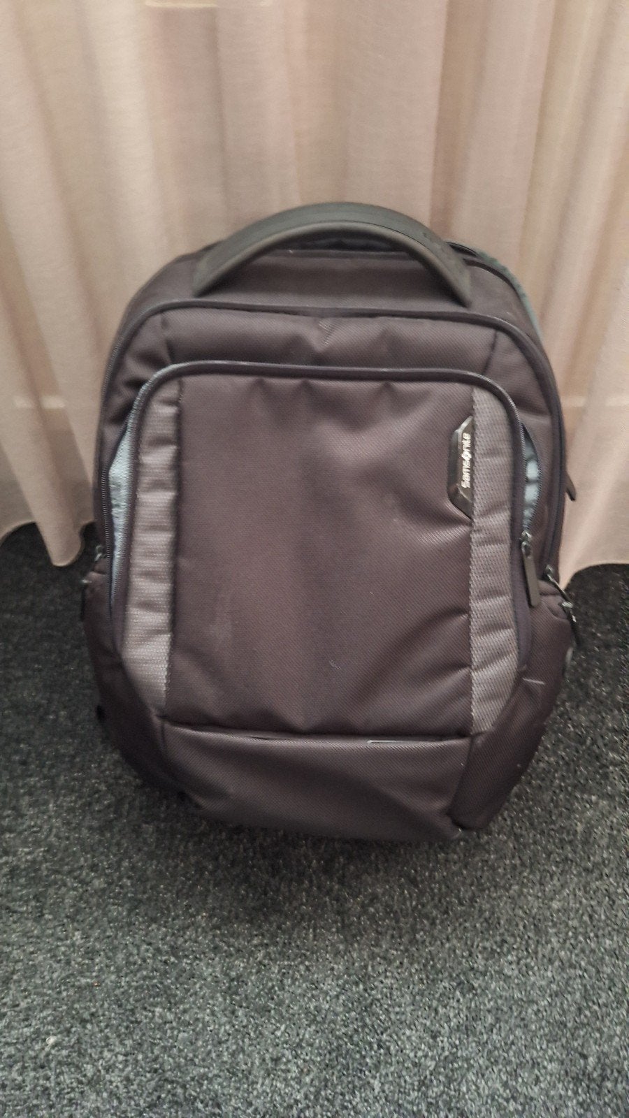 Samsonite Laptop Rugzak met Veel Vakken en Regenhoes, Sieraden, Tassen en Uiterlijk, Ophalen, Zo goed als nieuw, Overige merken