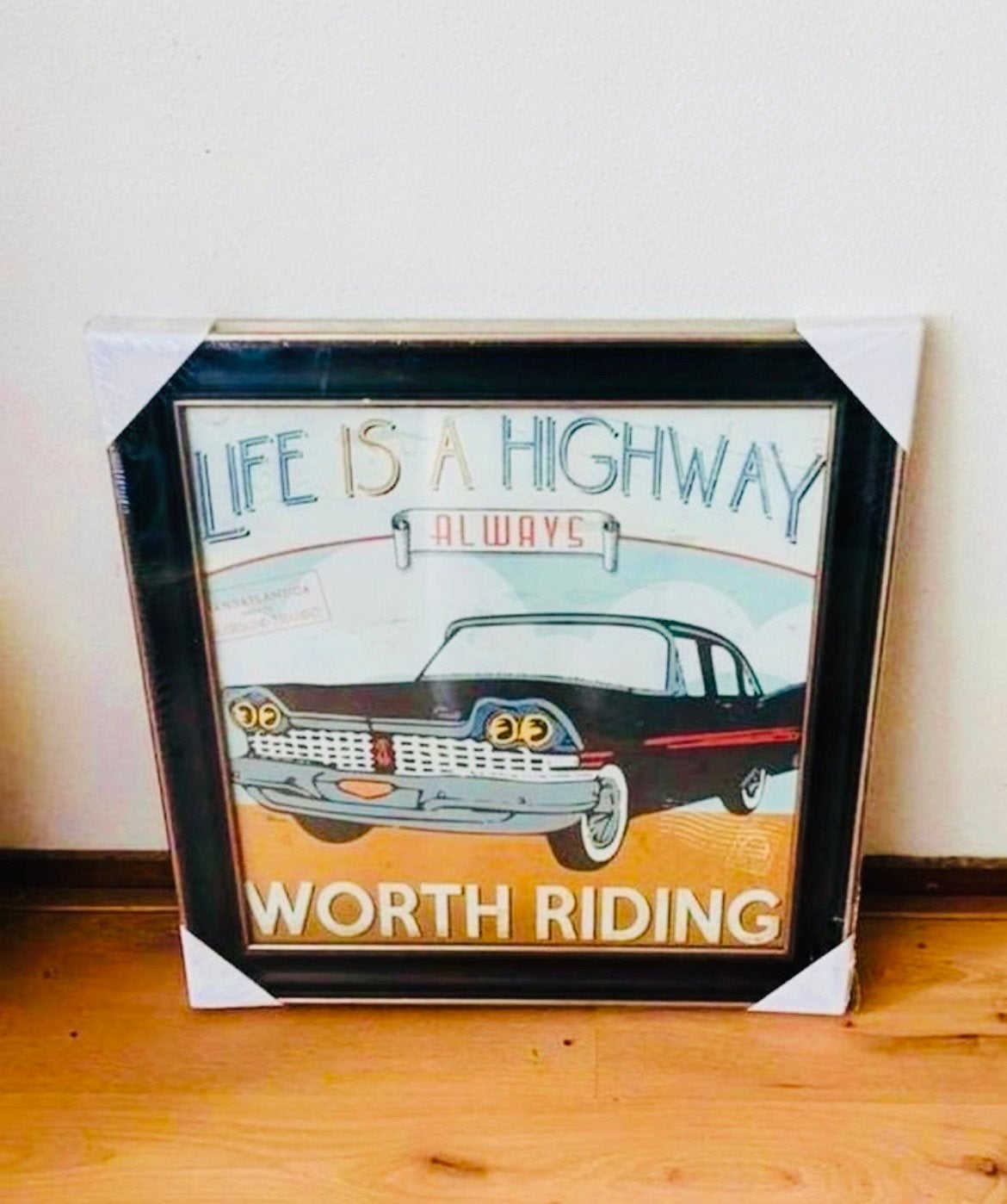 Nieuw Schilderij Oldtimer - Perfect voor Liefhebbers, Ophalen of Verzenden, Nieuw, Schilderij