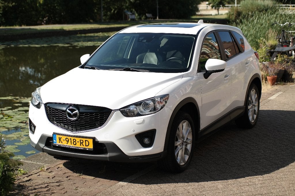 Mazda CX-5 4WD | Leder | Schuifdak | CarPlay | Trekhaak, Auto's, 15 km/l, 1800 kg, Zwart, 4 cilinders