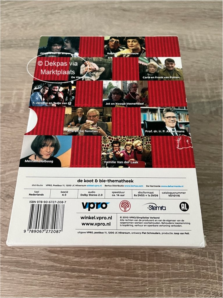 Dvd's De Koot & Bie-Thematheek - 7-Disc, Alle leeftijden, Ophalen of Verzenden, Gebruikt, Komedie