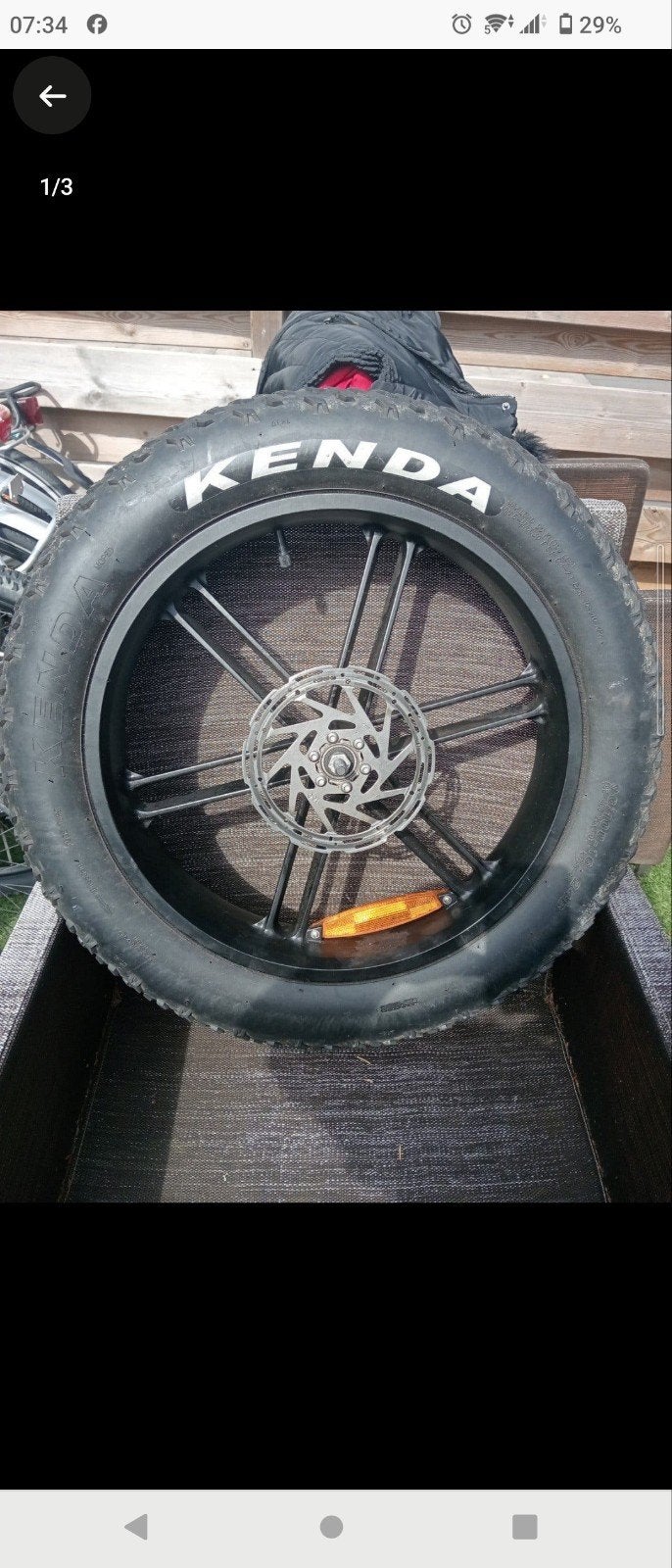 Fatbike v20 pro voorwiel, Ophalen of Verzenden, Fatbike, Band