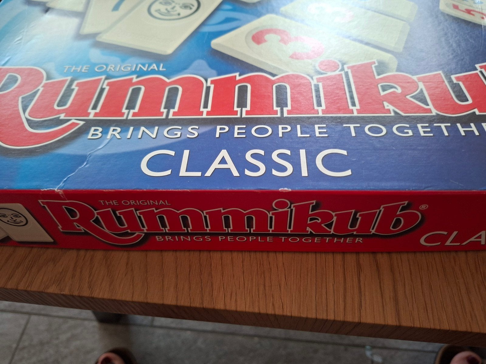 Rummikub Classic - Incompleet (mist 15 steentjes), Drie of vier spelers, Ophalen of Verzenden, Gebruikt, Goliath