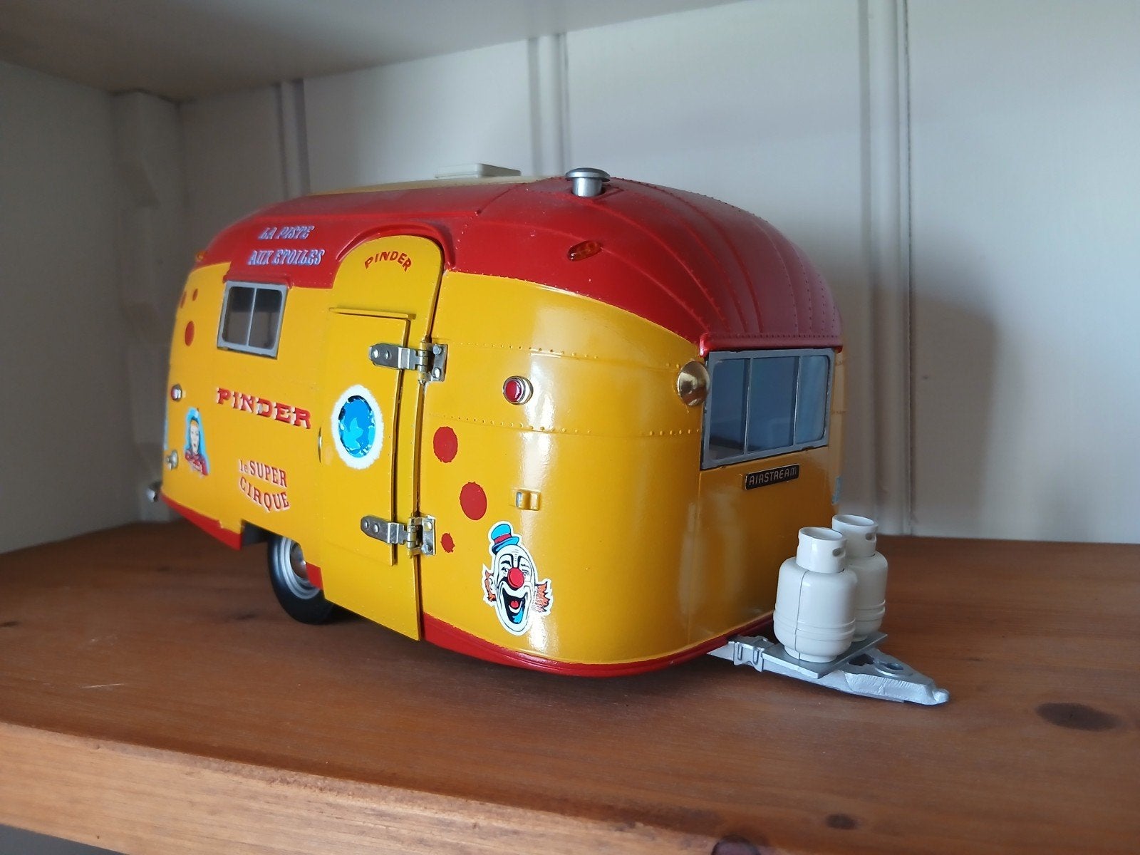 Airstream Circus caravan van Pinder, Ophalen of Verzenden, Zo goed als nieuw, Overige merken