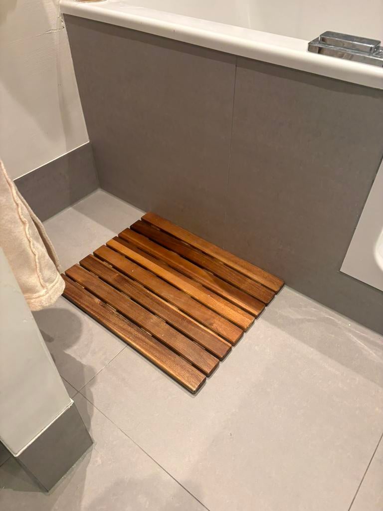 Zara home bad mat van hout, Ophalen, Zo goed als nieuw
