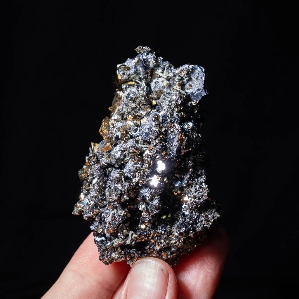 Galeniet uit Bulgarije #3, Verzamelen, Mineralen en Fossielen, Ophalen of Verzenden, Mineraal