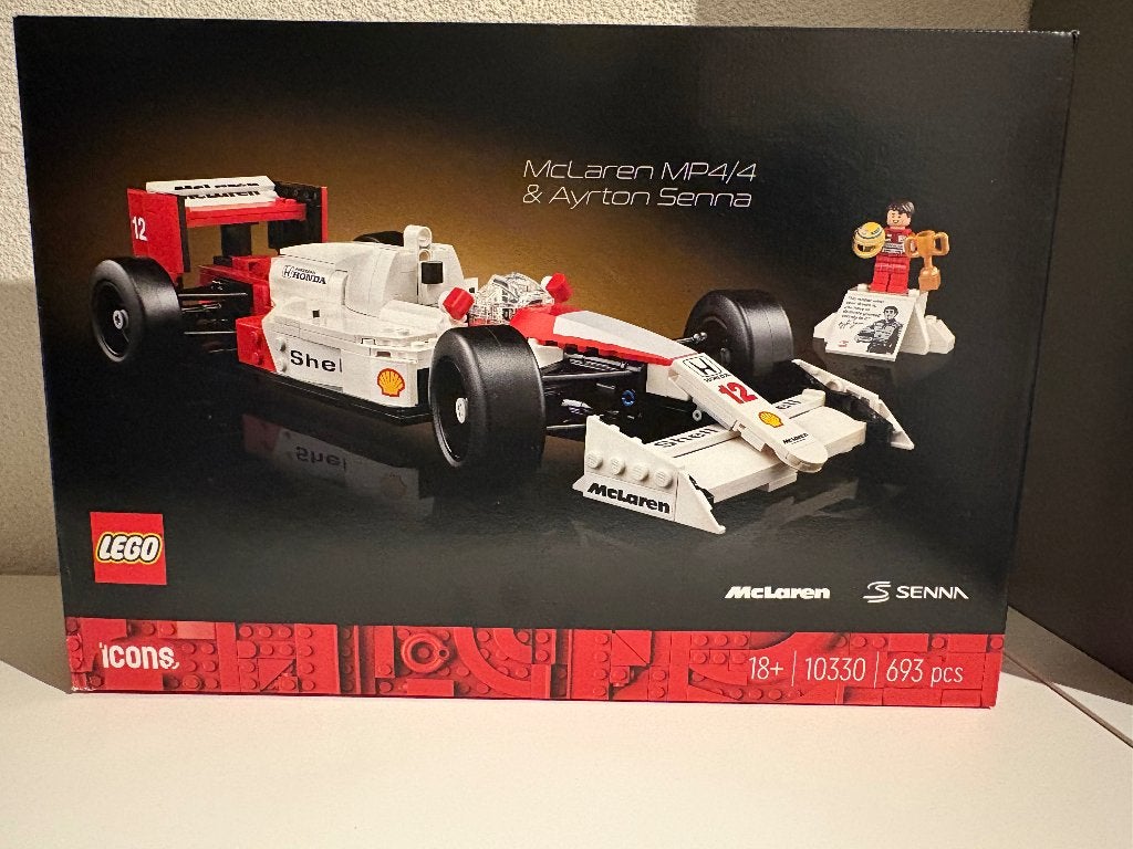 LEGO icons McLaren SENNA F1, Kinderen en Baby's, Lego, Ophalen of Verzenden, Zo goed als nieuw, Compleet