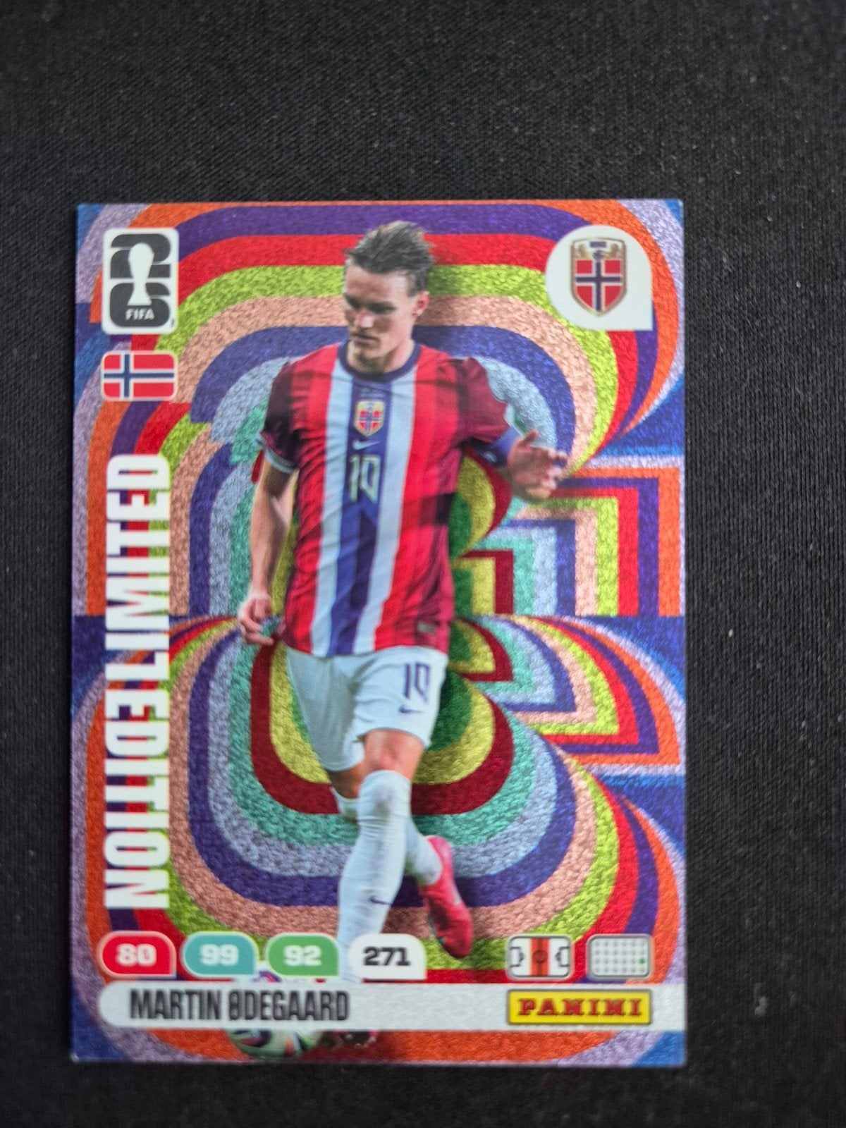 Panini FIFA World Cup 2026 Martin Ødegaard Limited Edition, Ophalen, Zo goed als nieuw, Buitenlandse clubs, Poster, Plaatje of Sticker