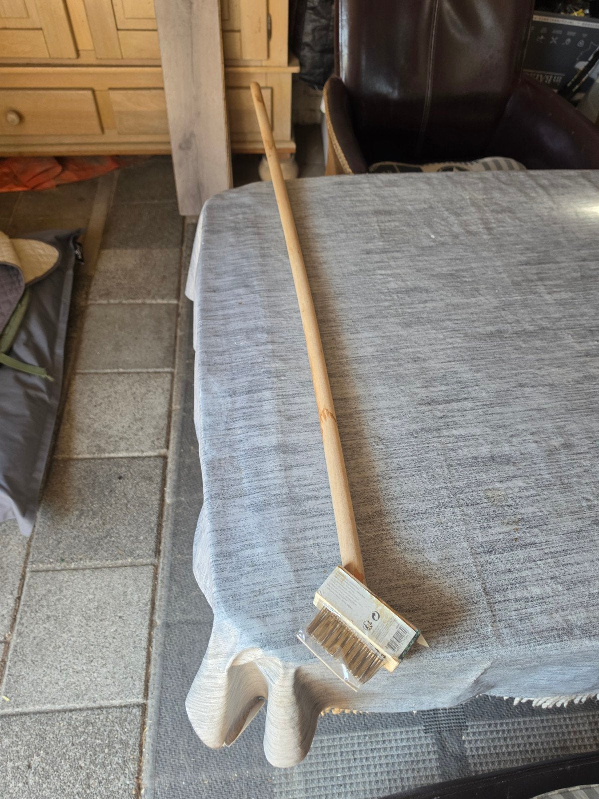1 nieuwe onkruidborstel compleet zie foto,s., Ophalen, Nieuw