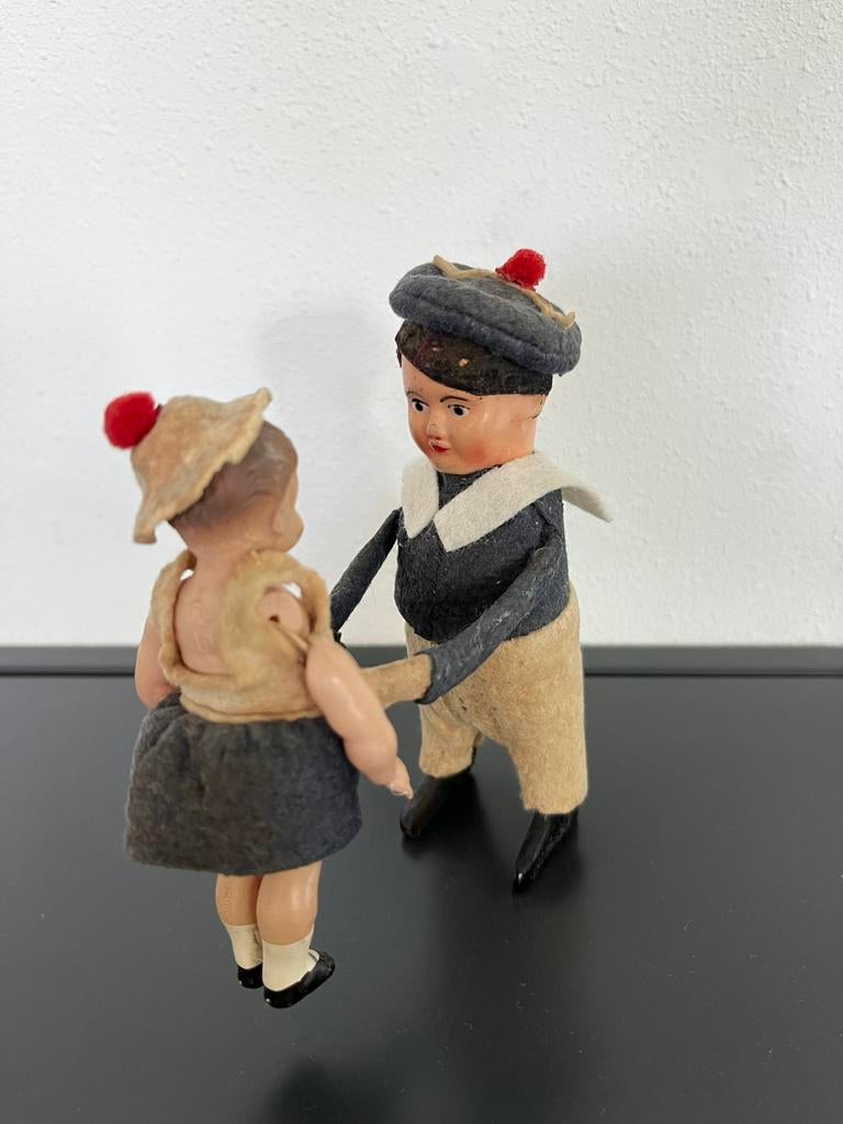 Schuco matroos met kind, Antiek en Kunst, Antiek | Speelgoed, Ophalen of Verzenden
