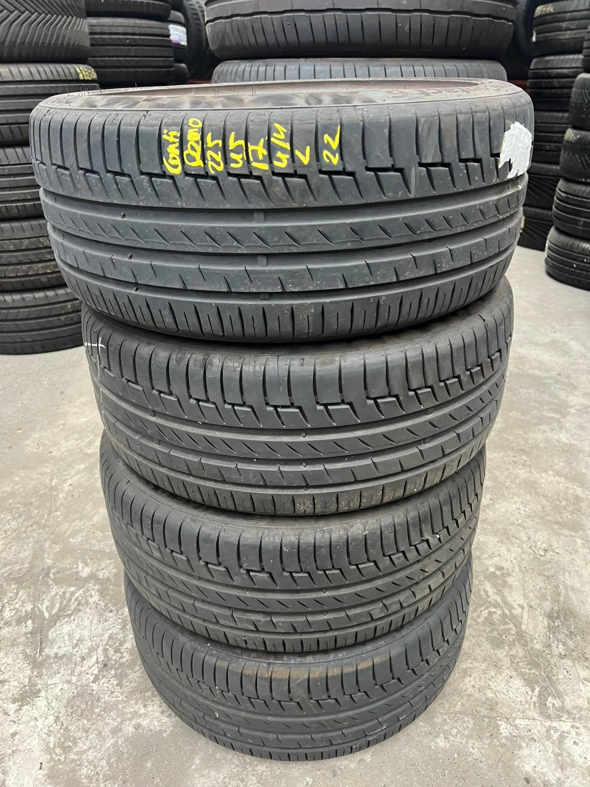Continental Demo Banden(Dot0322)7/8mm)225/45/17✅, Ophalen, Nieuw, 17 inch, Band(en)