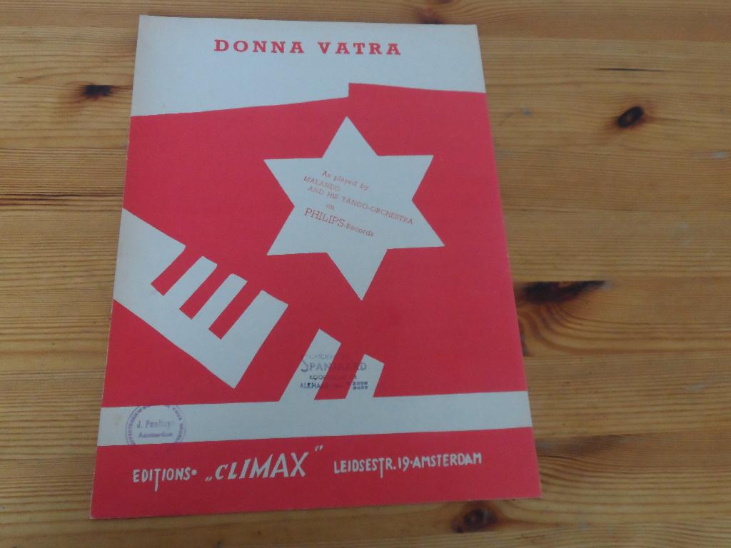 Donna vatra - otto kopping, Gebruikt, Ophalen of Verzenden, Klarinet, Artiest of Componist