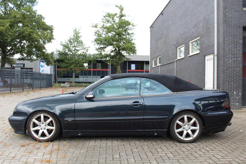 Mercedes-Benz CLK Cabrio 230 K. Avantgarde MOTOR GEREVISEERD, Auto's, Stof, 194 pk, Cabriolet, Stoelverwarming