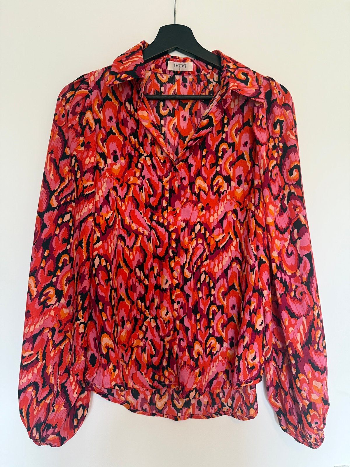 Blouse IVIVI Maat S, Ophalen of Verzenden, Zo goed als nieuw, Maat 36 (S), Meerkleurig