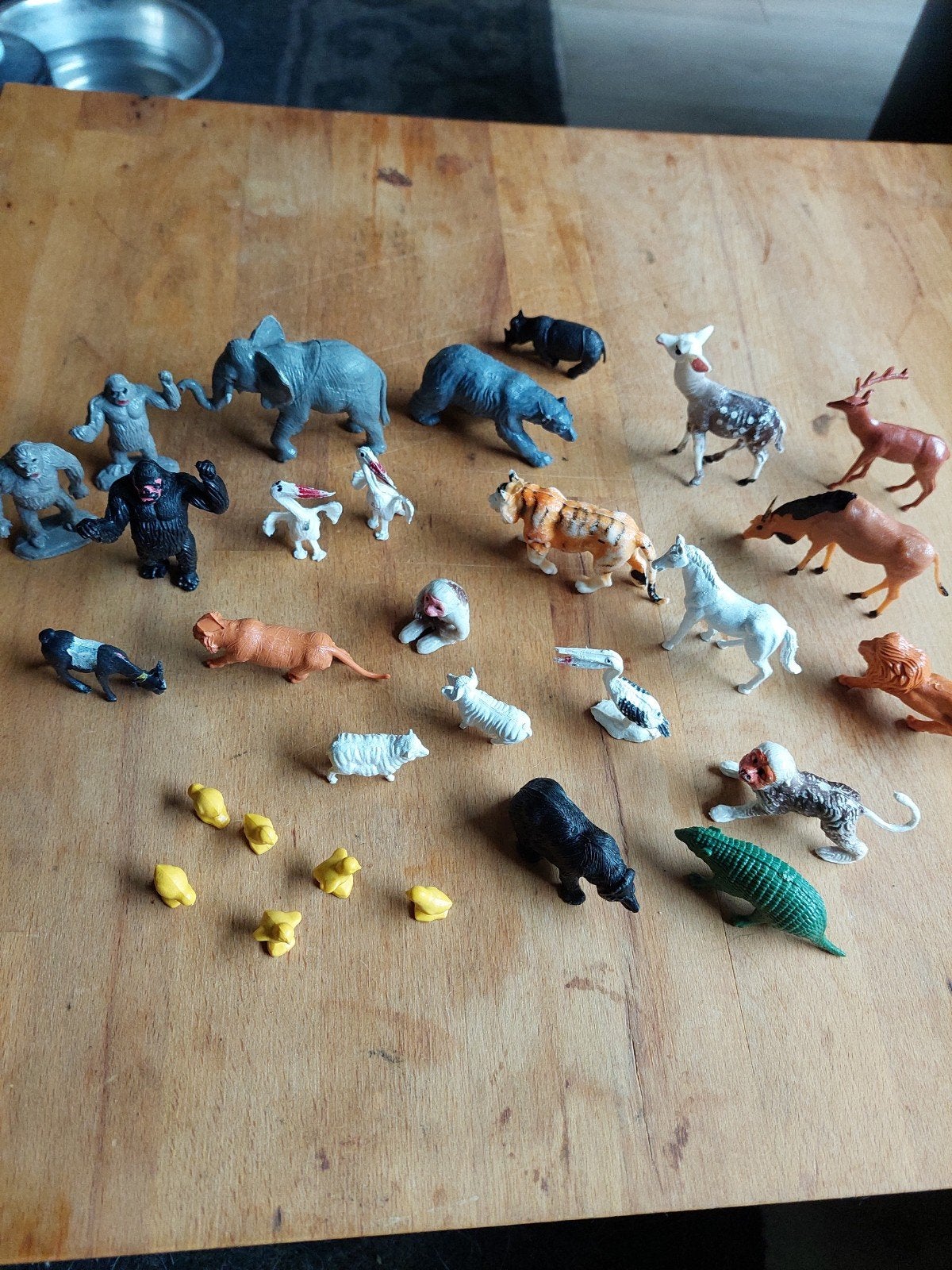 Dierentuin beesten, Ophalen