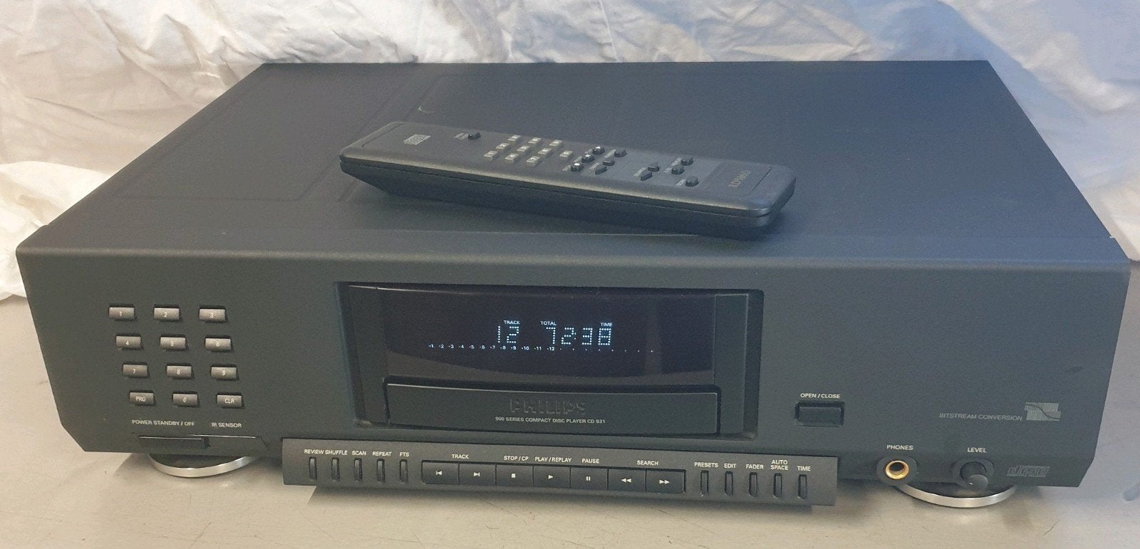 Philips cd speler cd-931 + afstandsbediening, Ophalen of Verzenden