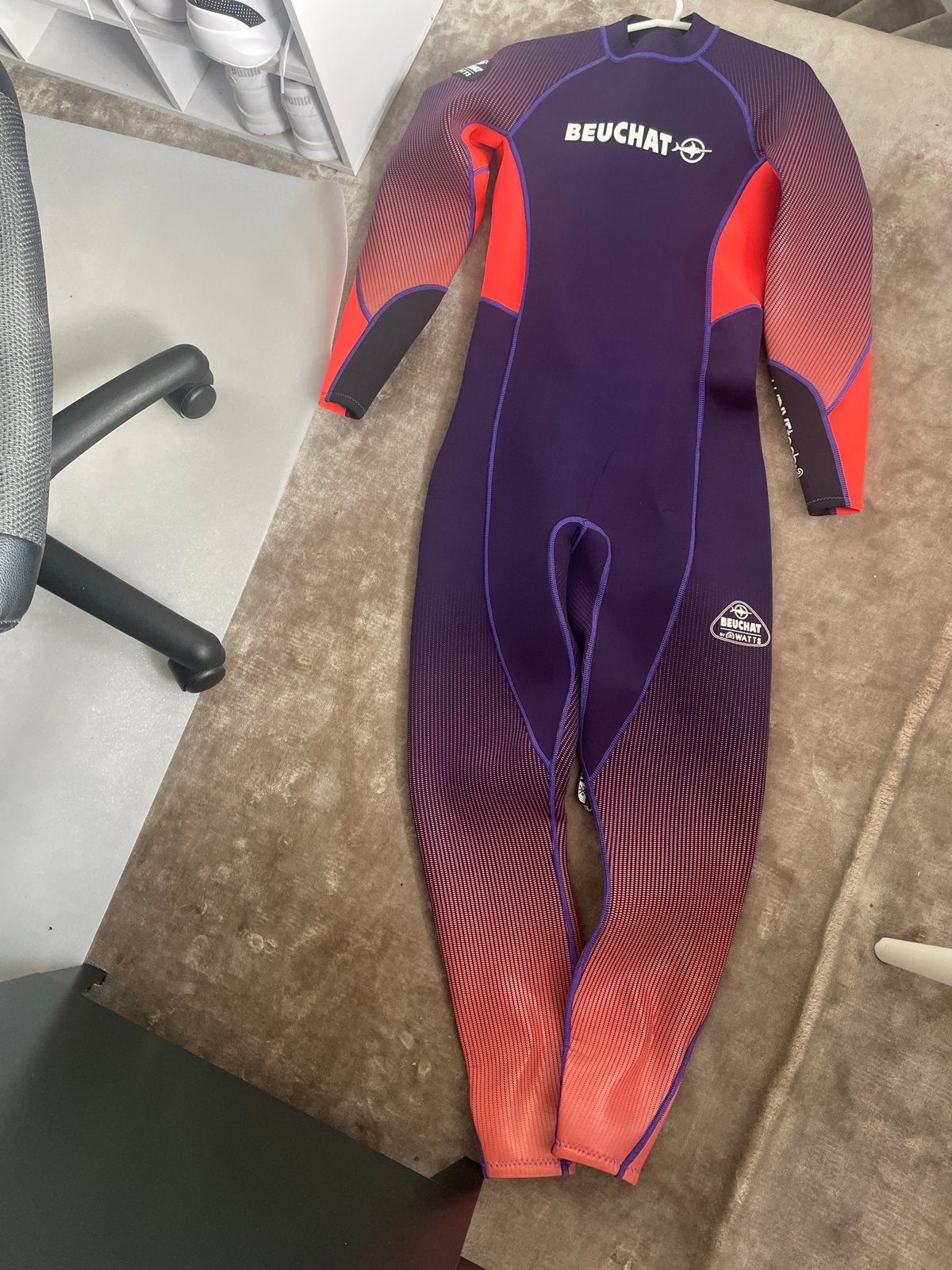 Nieuw Beuchat duikpak maat M 3mm, Watersport en Boten, Ophalen of Verzenden, Nieuw, Duikpak